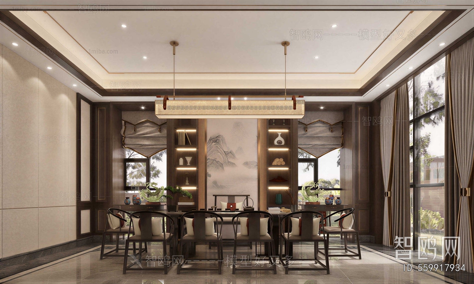 New Chinese Style Tea House