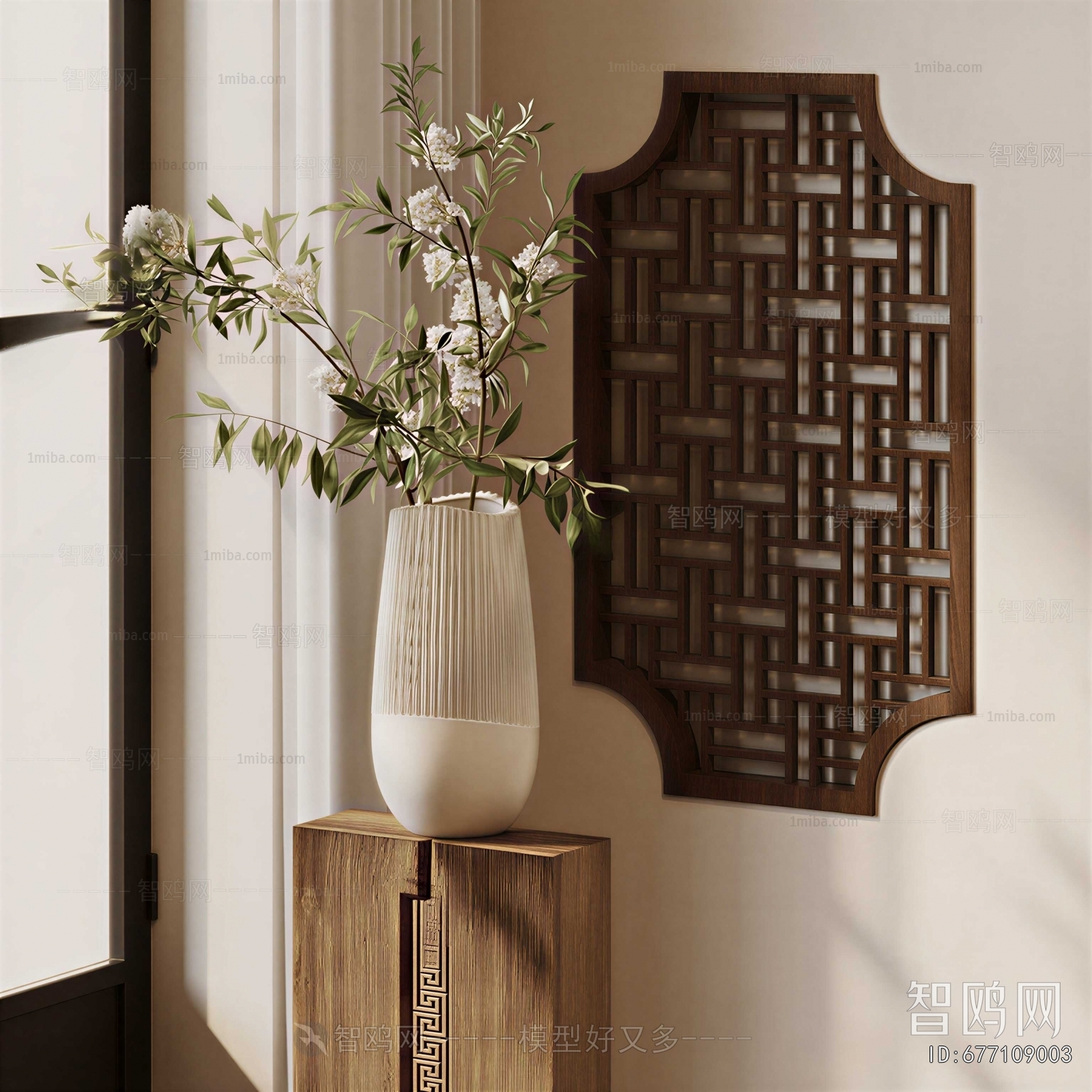 New Chinese Style Flower Arrangement