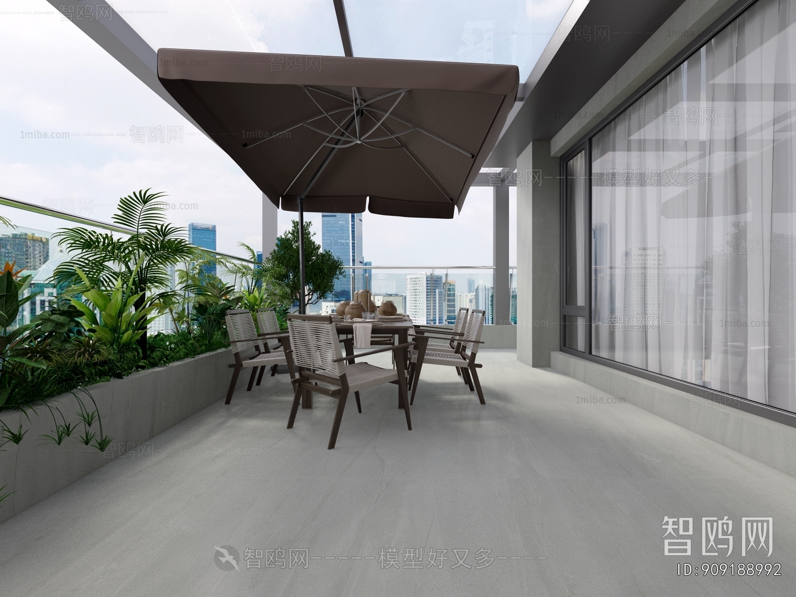 Modern Terrace