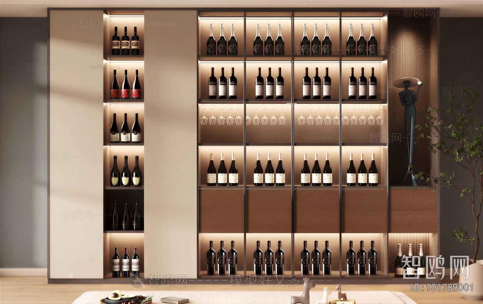 Modern Wine Cabinet