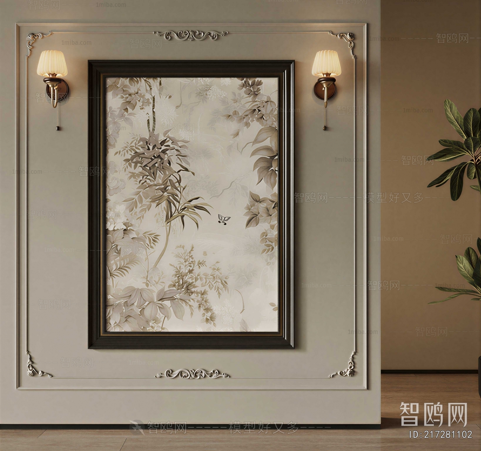 New Chinese Style Painting