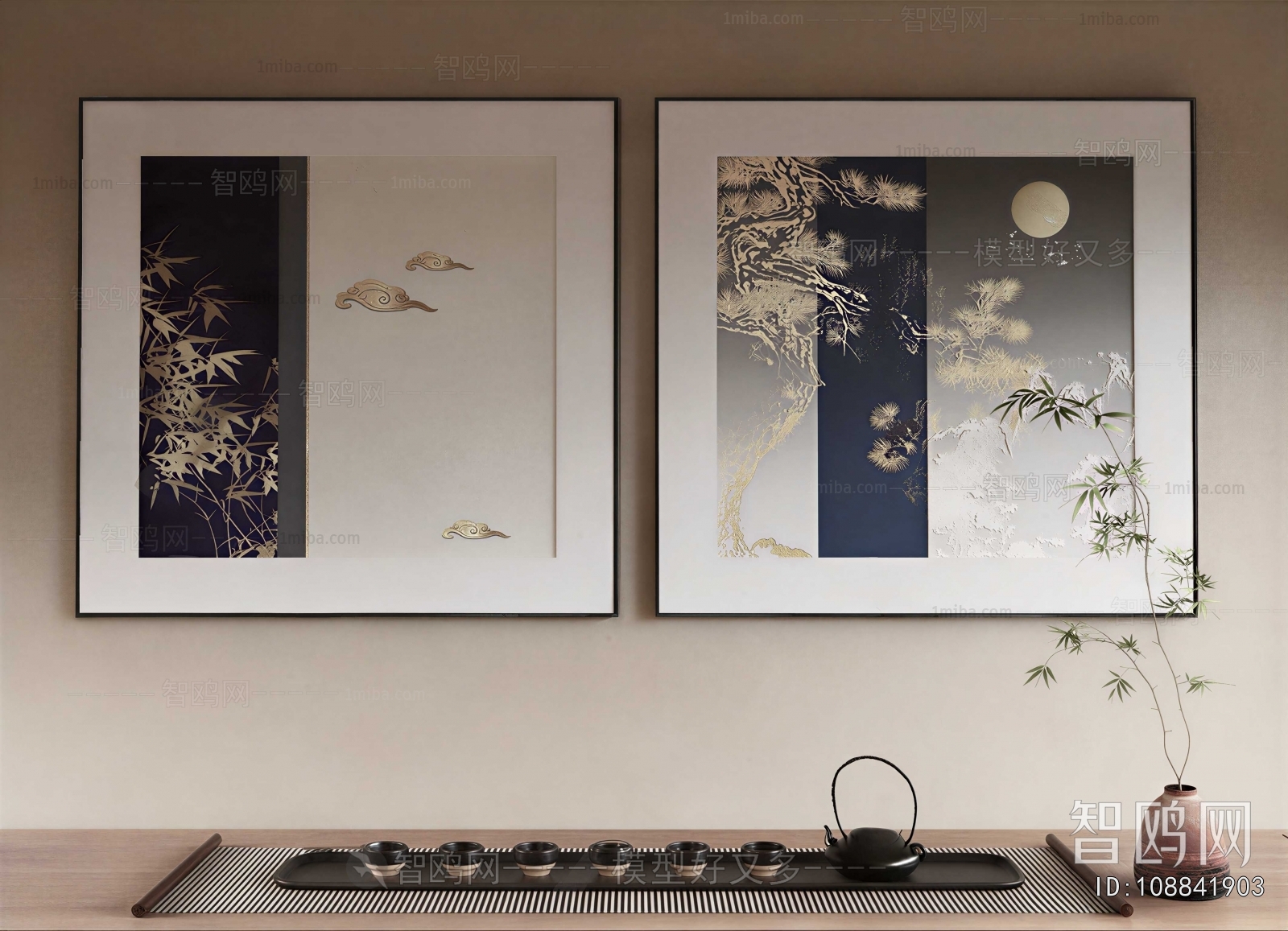 New Chinese Style Painting