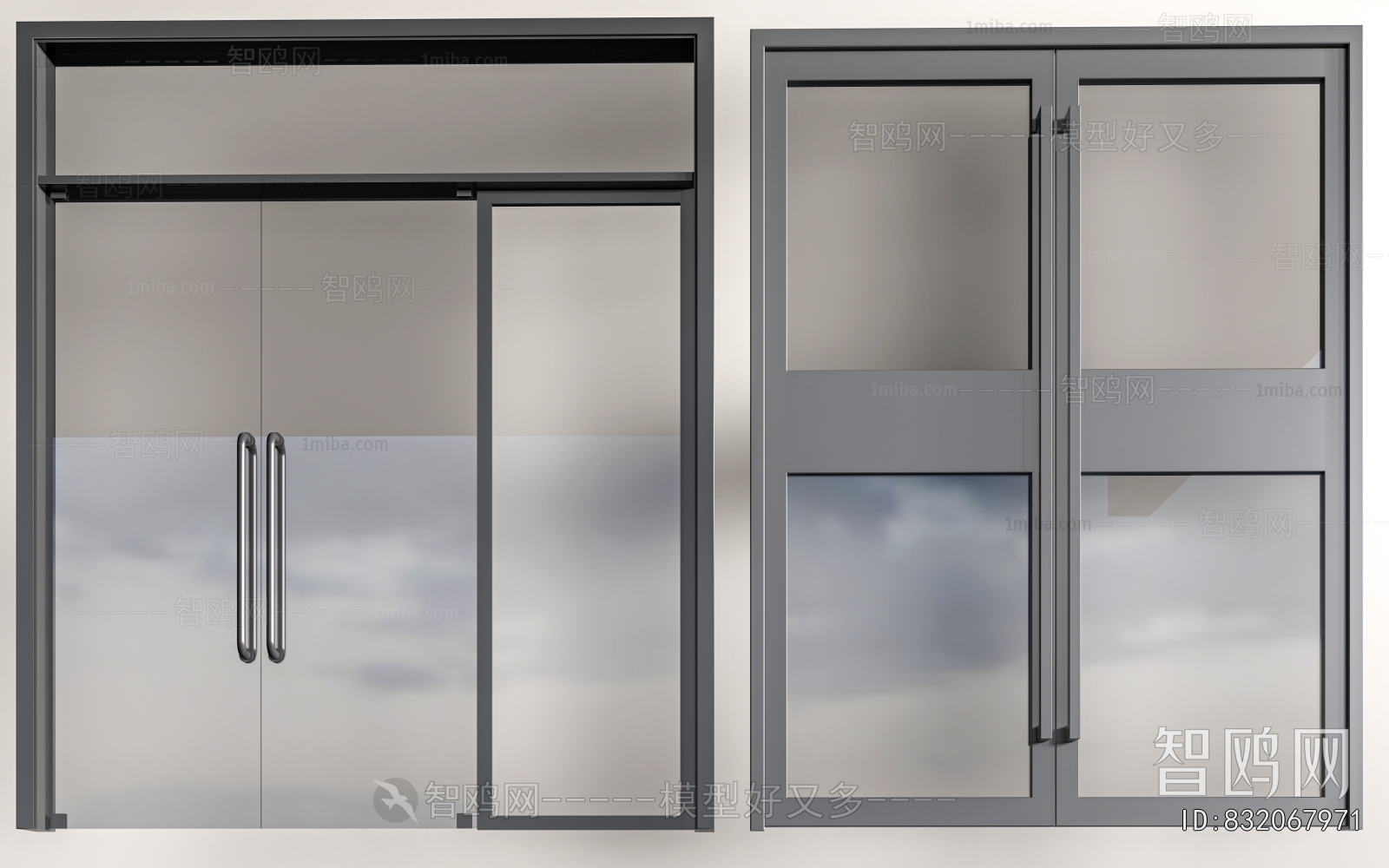 Modern Double Door