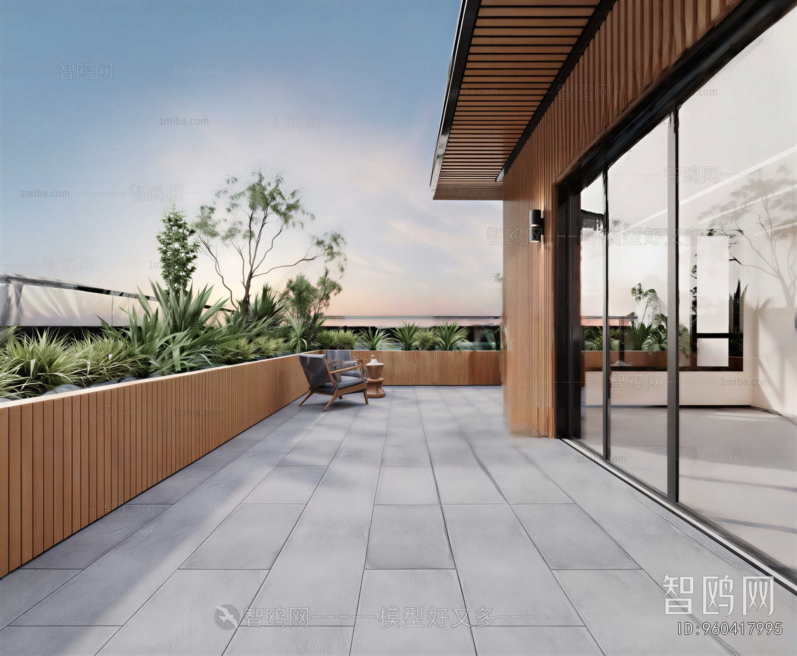Modern Leisure Balcony
