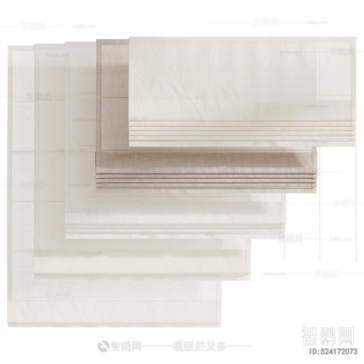 Modern Roman Curtain