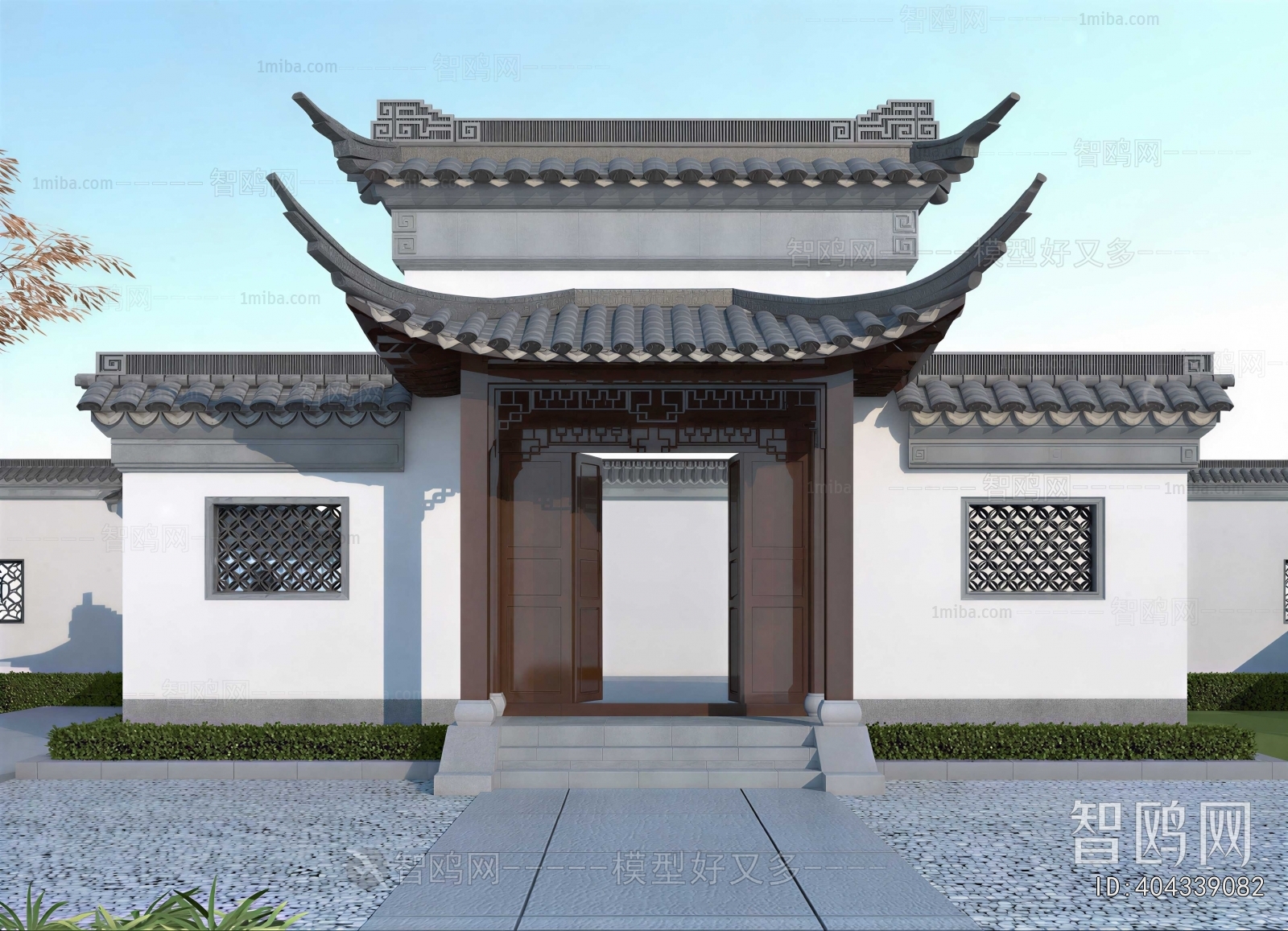 New Chinese Style Facade Element