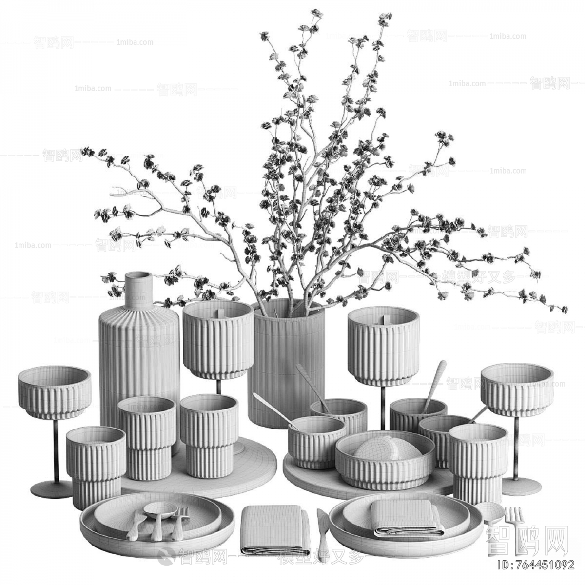 Modern Cutlery/tea Set