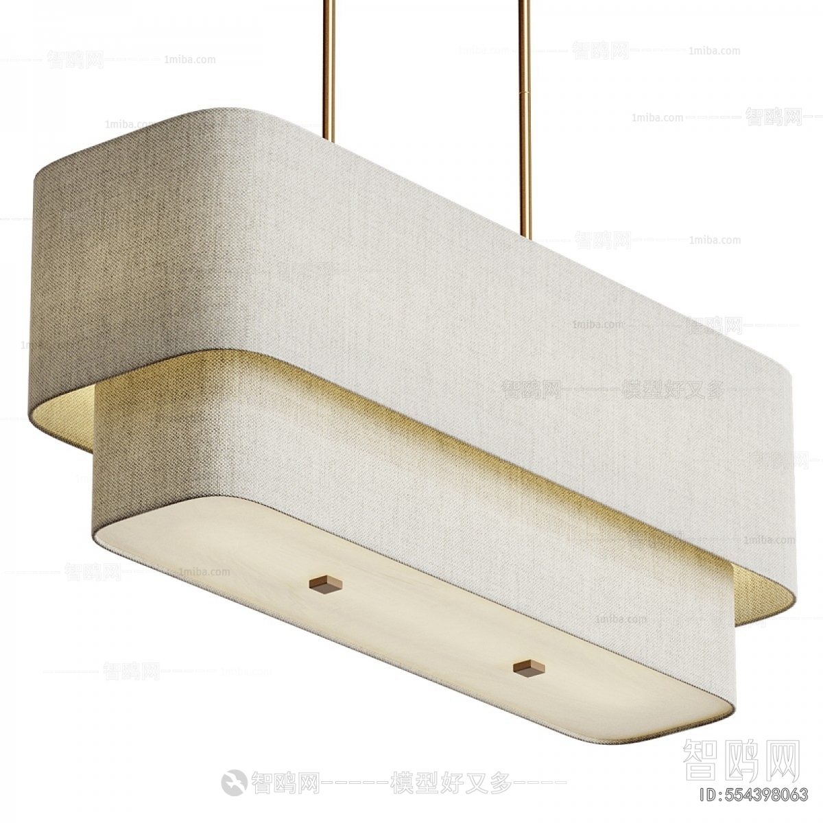 Modern Long Chandelier