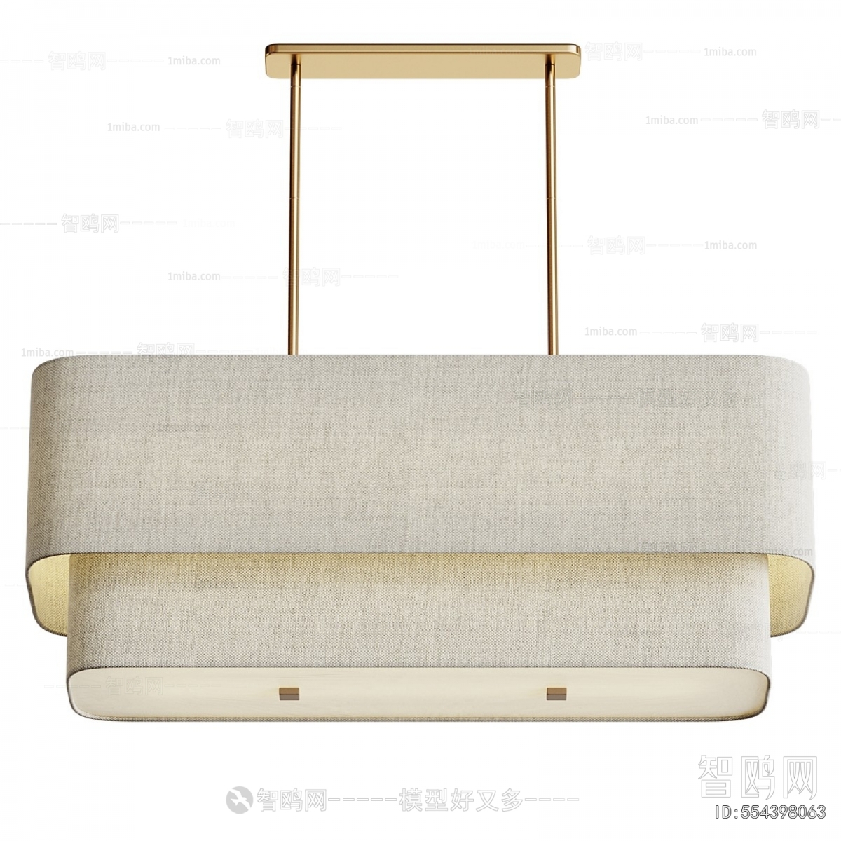 Modern Long Chandelier