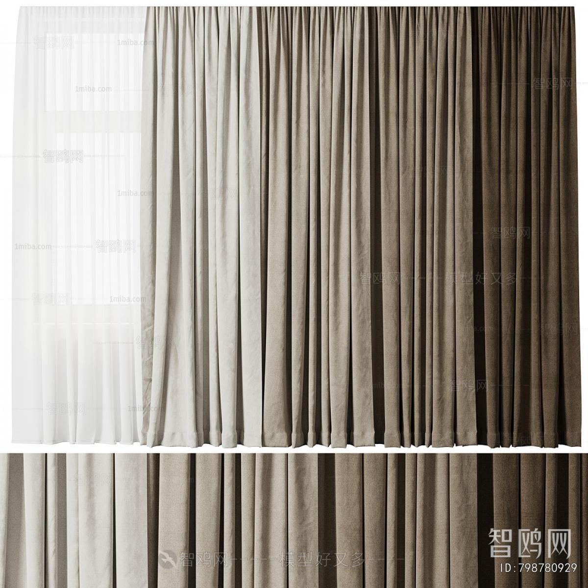 Modern The Curtain