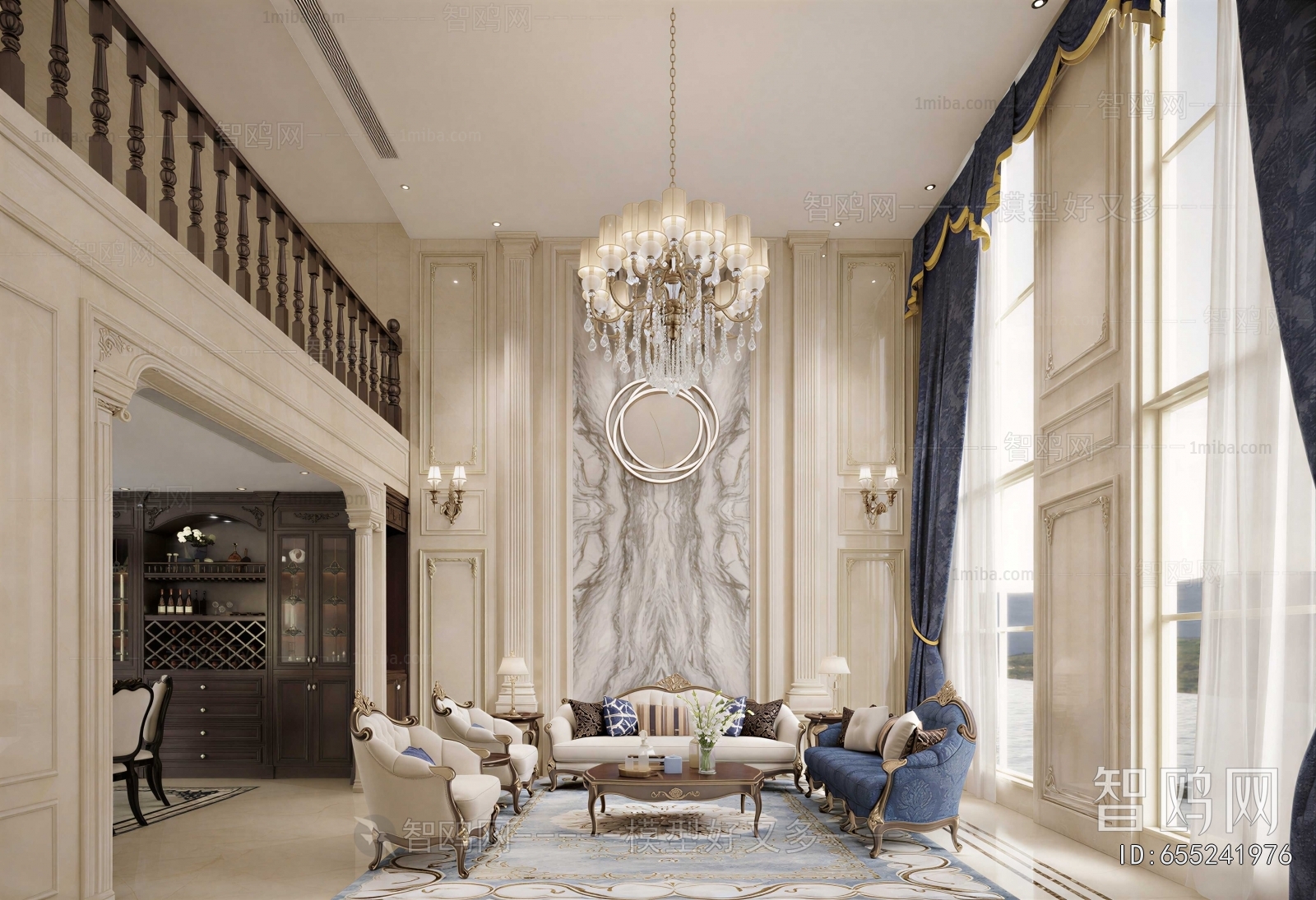 European Style A Living Room