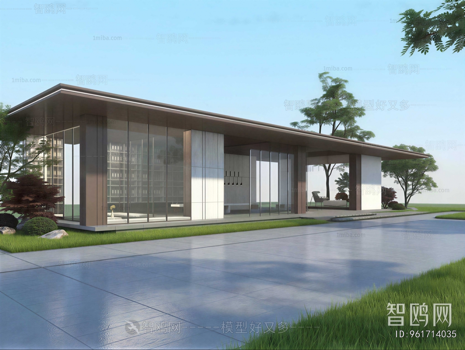 New Chinese Style Public Building