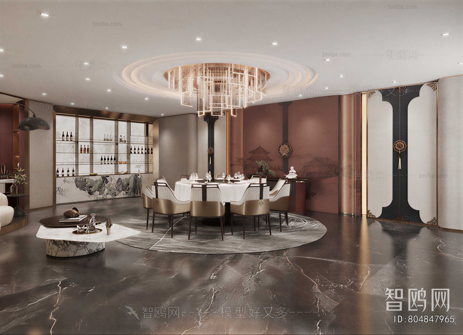 New Chinese Style Restaurant Box