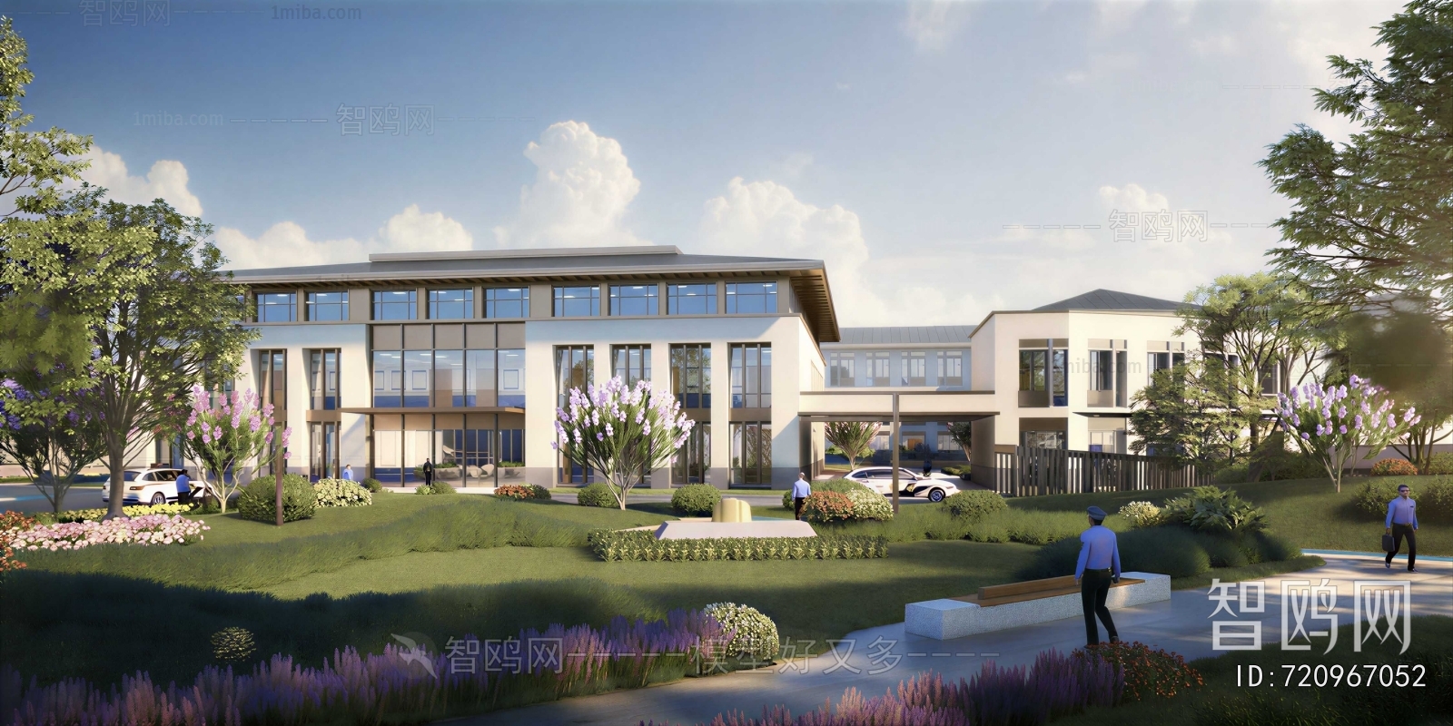 Modern Appearance Of Commercial Building