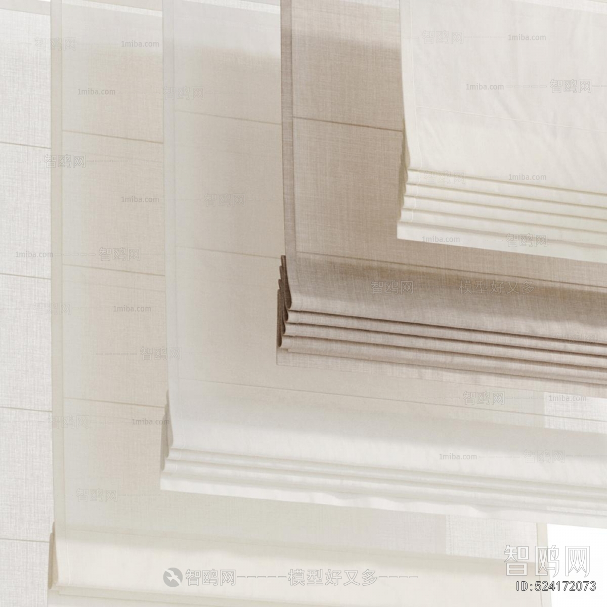 Modern Roman Curtain