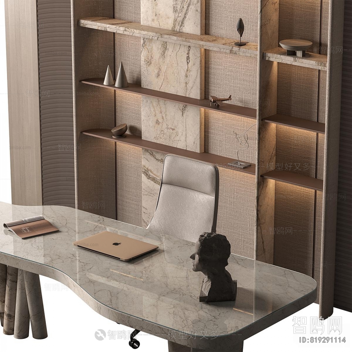 Modern Office Desk And Chair
