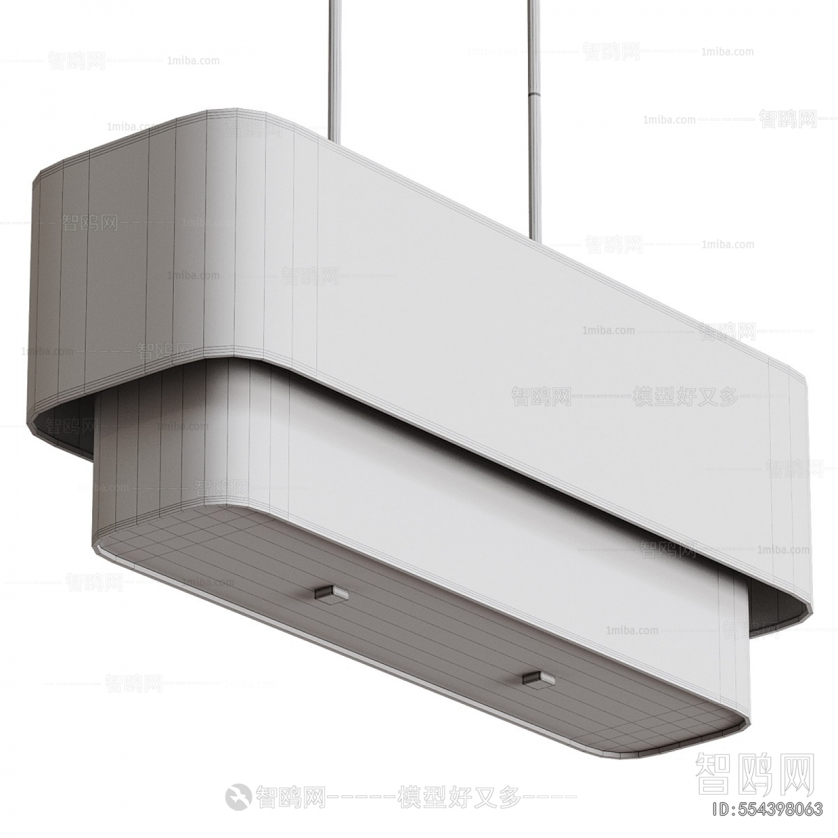 Modern Long Chandelier