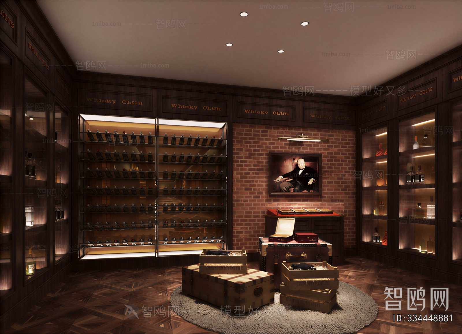 American Style Wine Cellar/Wine Tasting Room