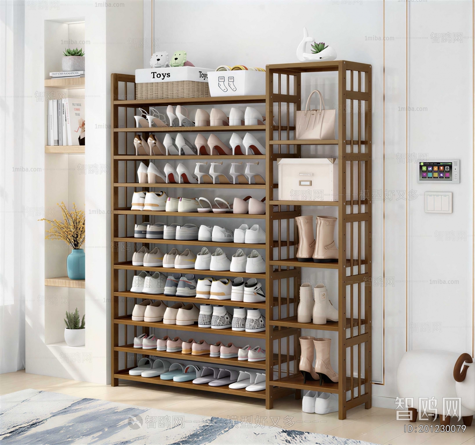 Modern Shoe Cabinet