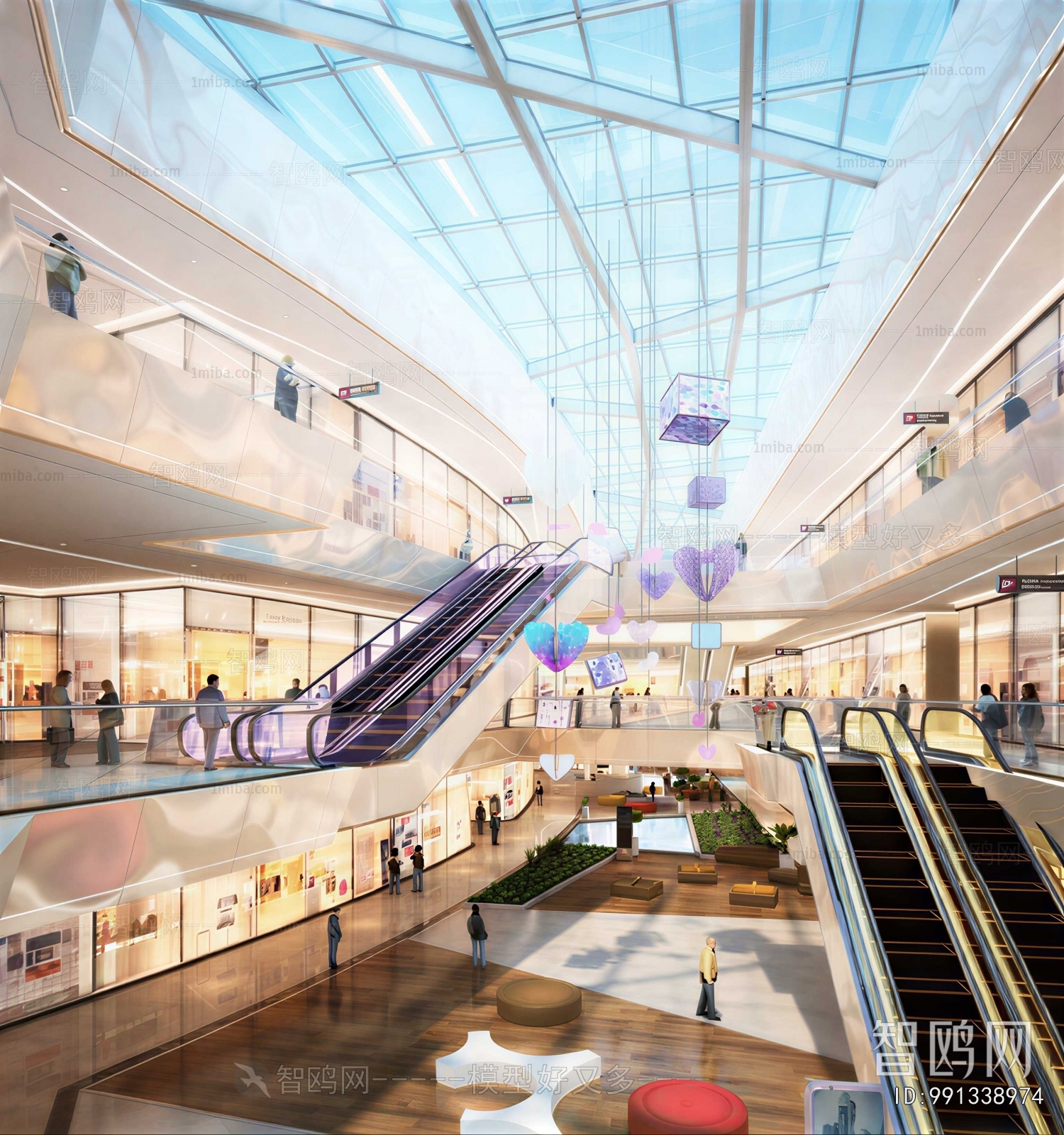 Modern Shopping Mall