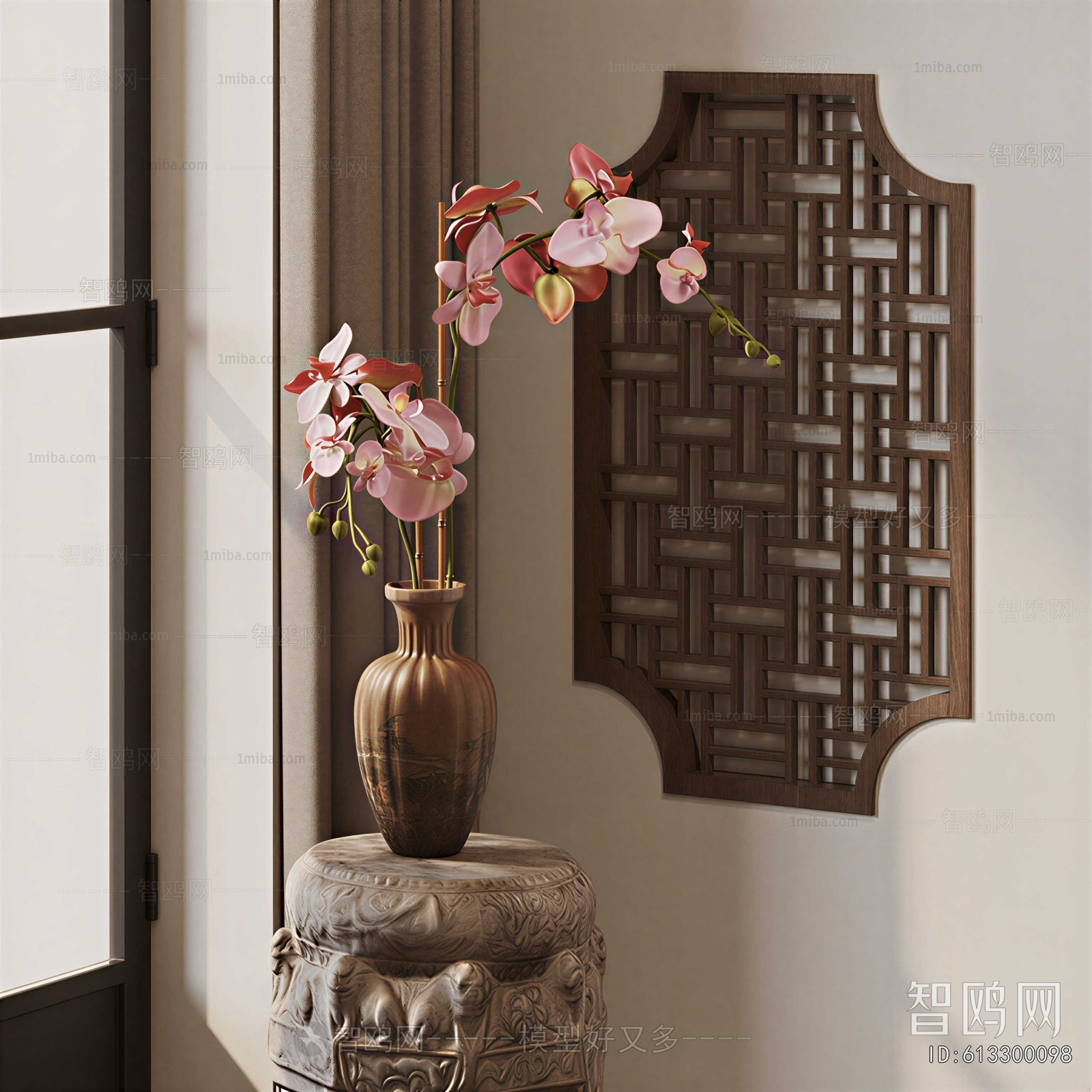 New Chinese Style Flower Arrangement