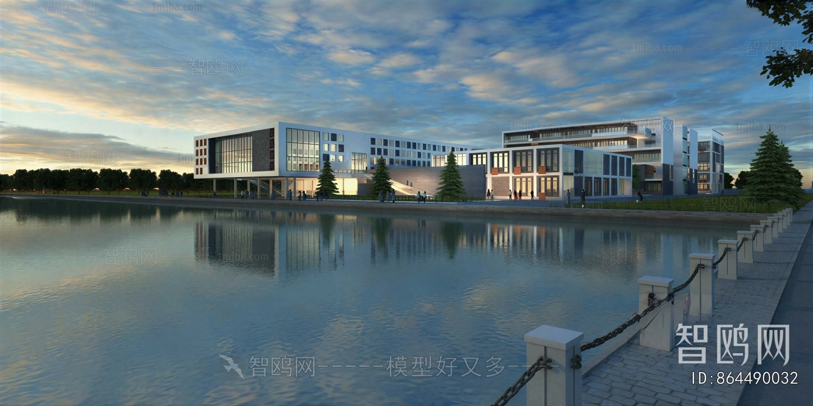 Modern Appearance Of Commercial Building