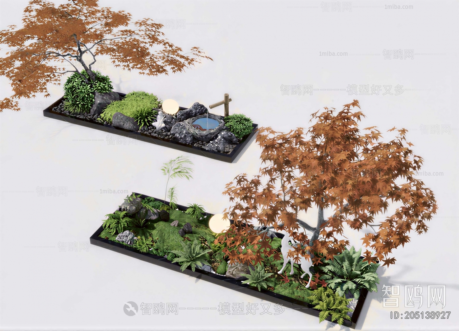 Japanese Style Plant Landscaping
