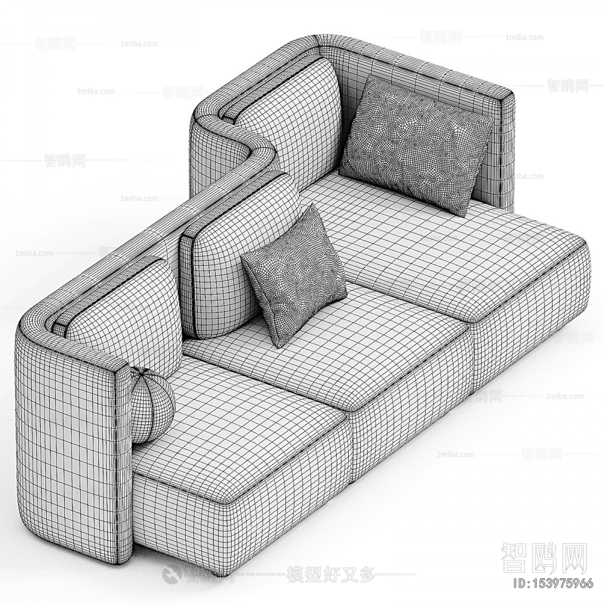 Modern Three-seat Sofa