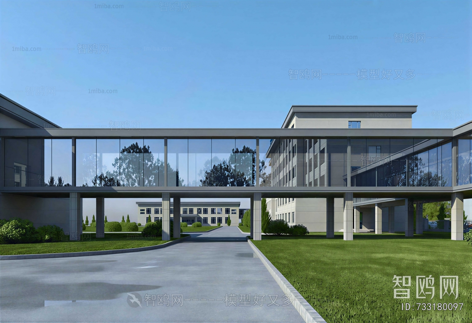 Modern Appearance Of Commercial Building