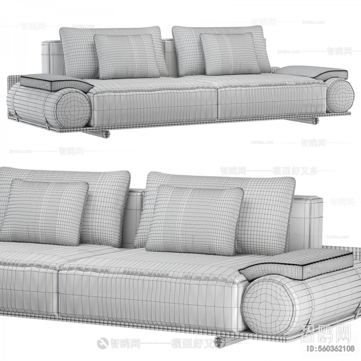 Modern Multi Person Sofa