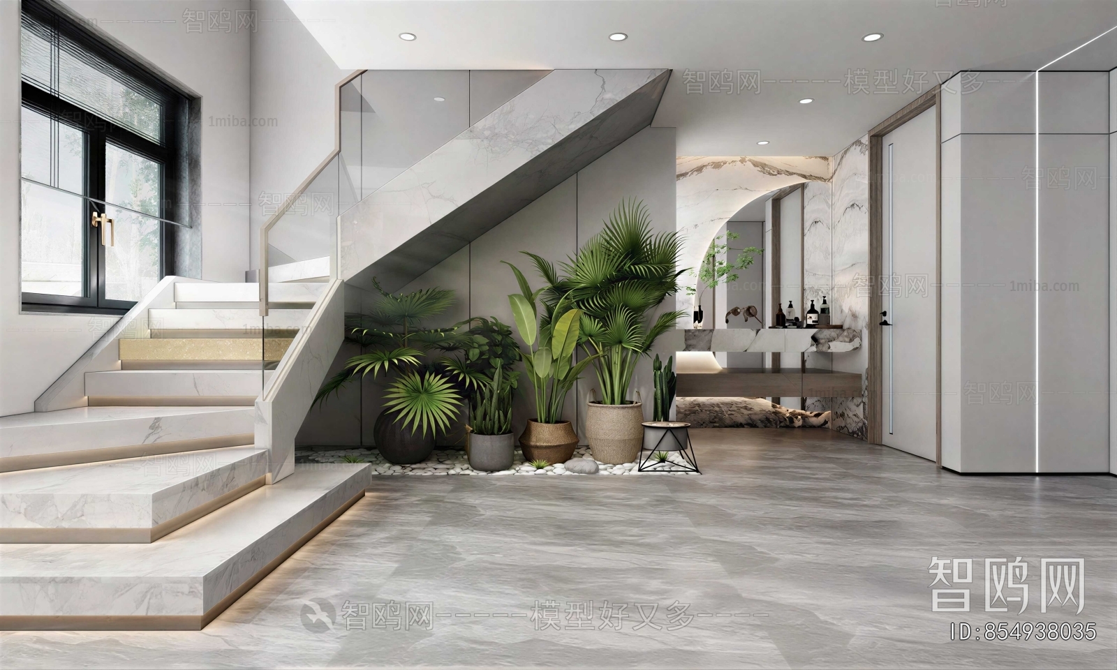 Nordic Style Stairwell