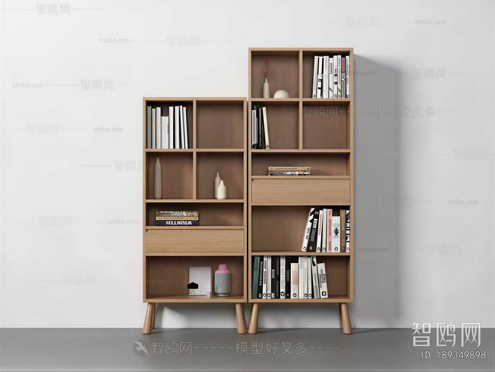 Nordic Style Bookcase
