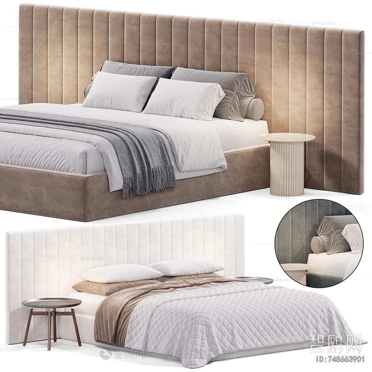 Modern Double Bed
