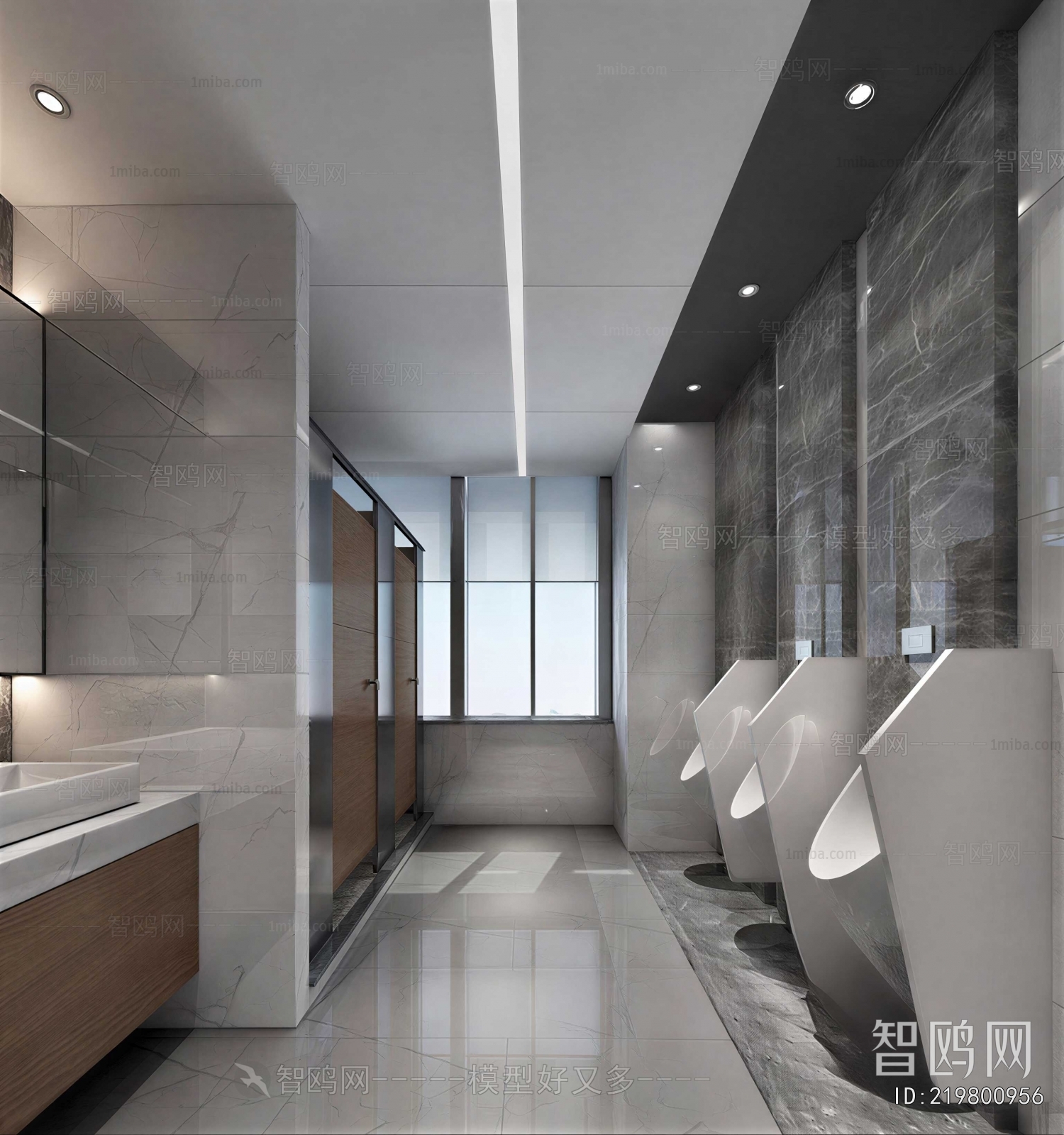 Modern Public Toilet