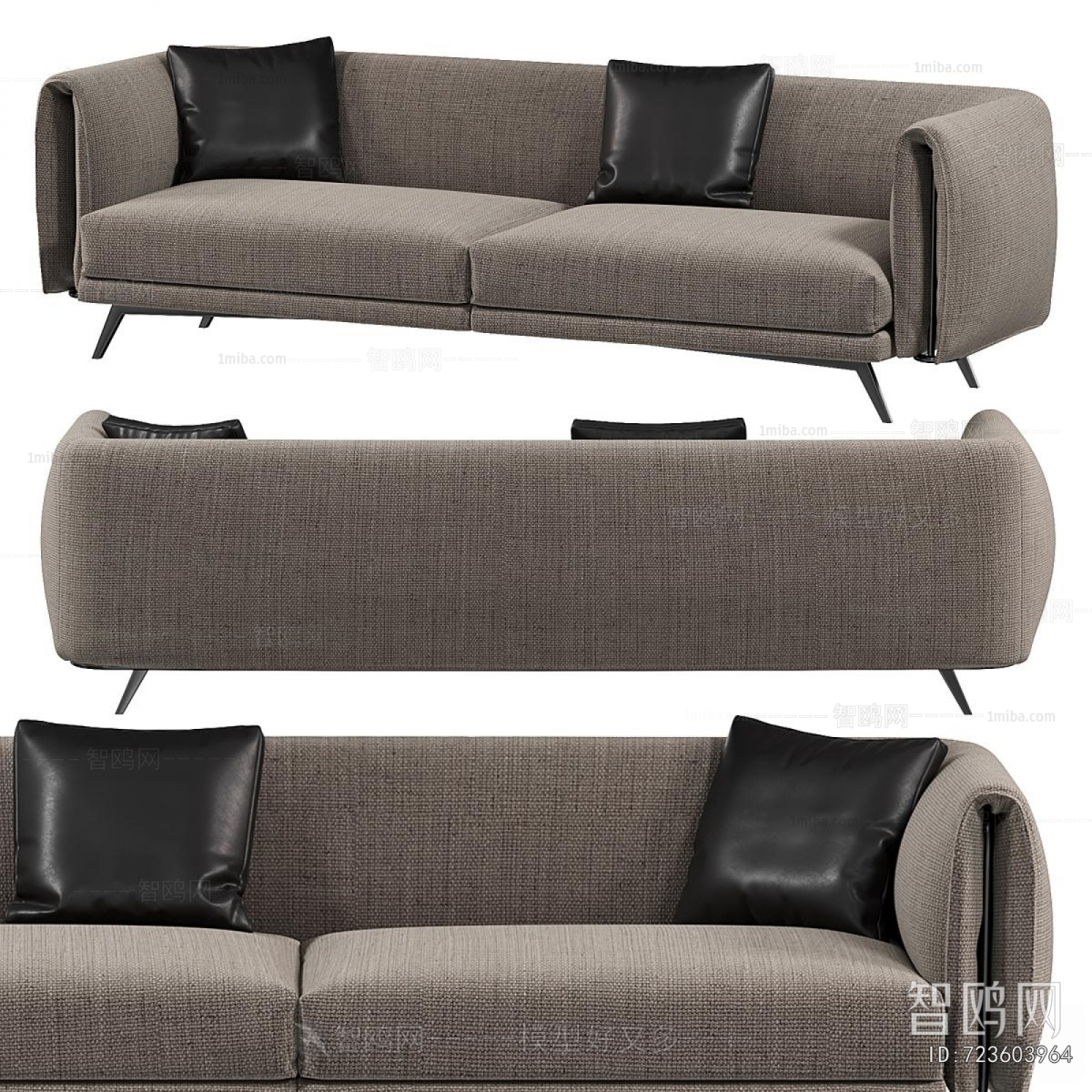 Modern Multi Person Sofa