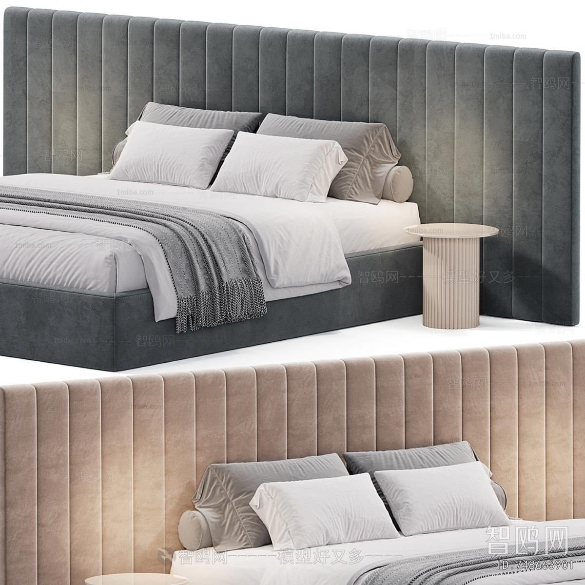 Modern Double Bed