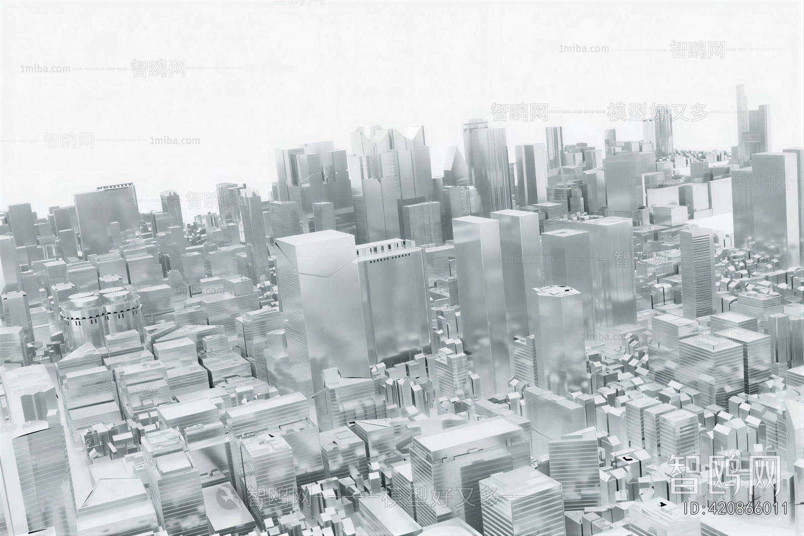 Modern Architectural Bird's-eye View Planning