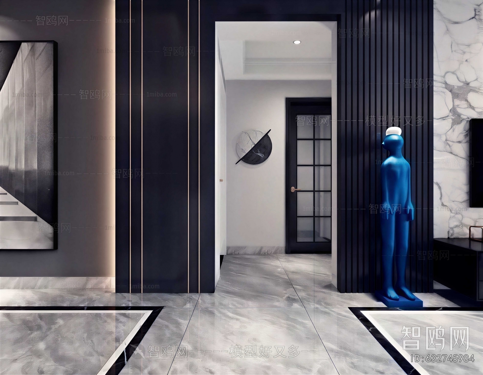 Modern Hallway