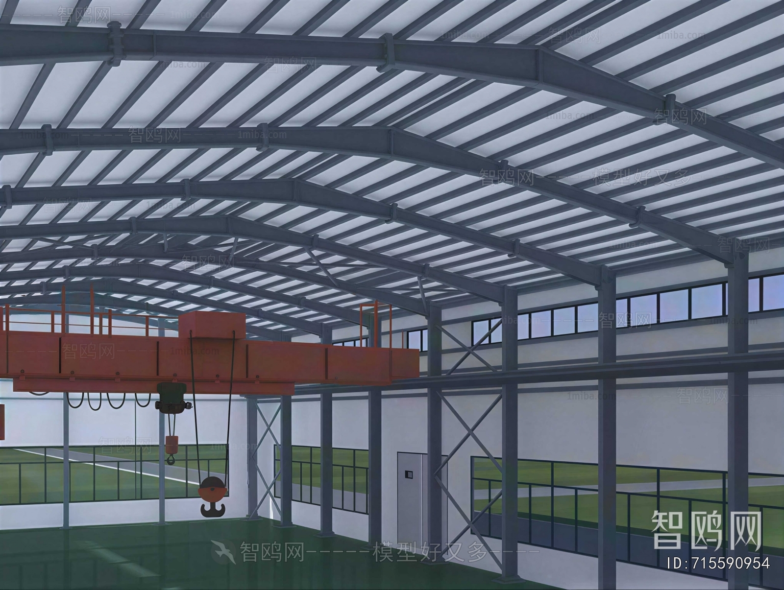 Modern Factory Floor/warehouse