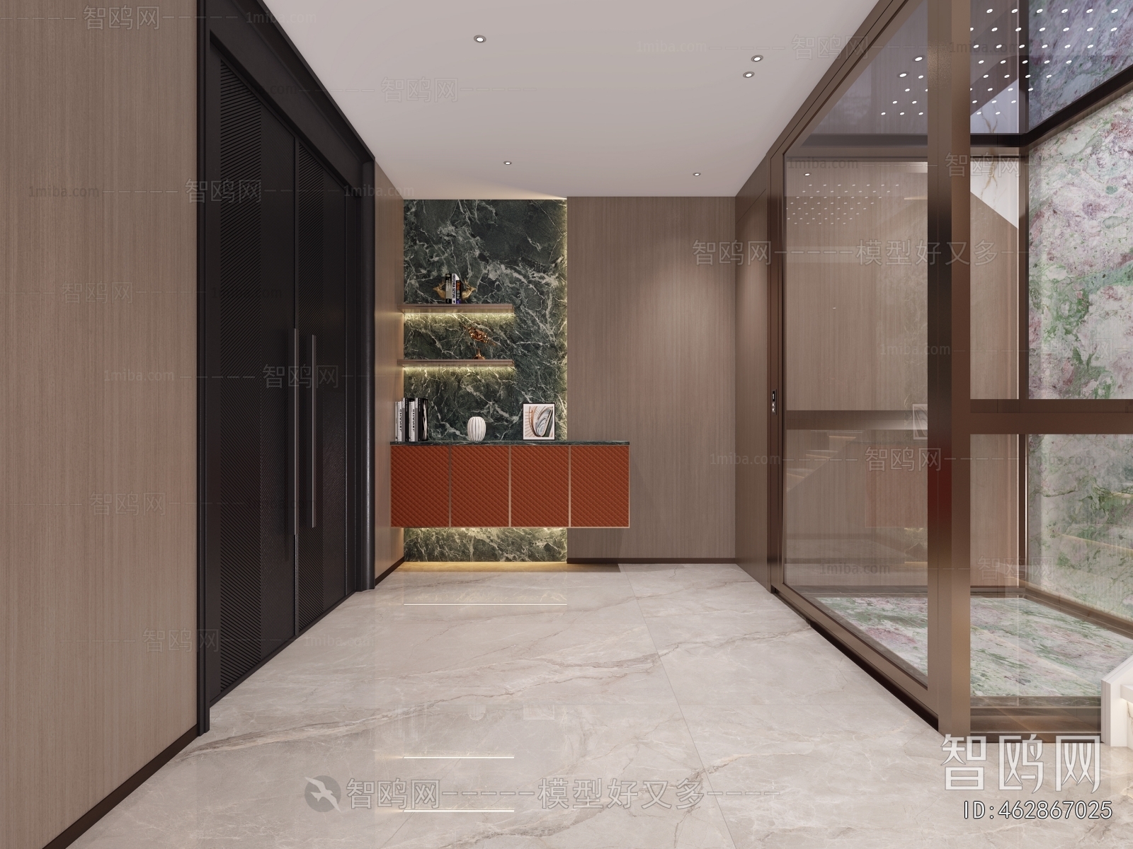 Modern Hallway