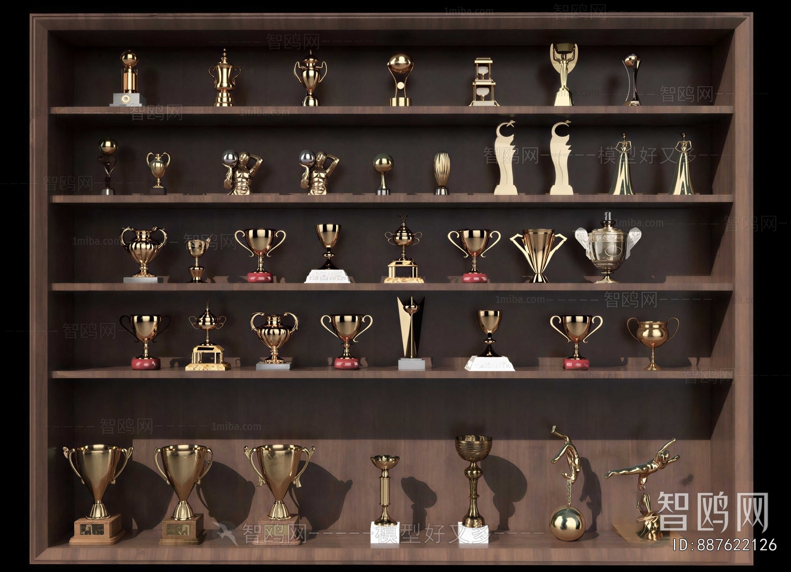 Modern Flag/badge/trophy/certificate