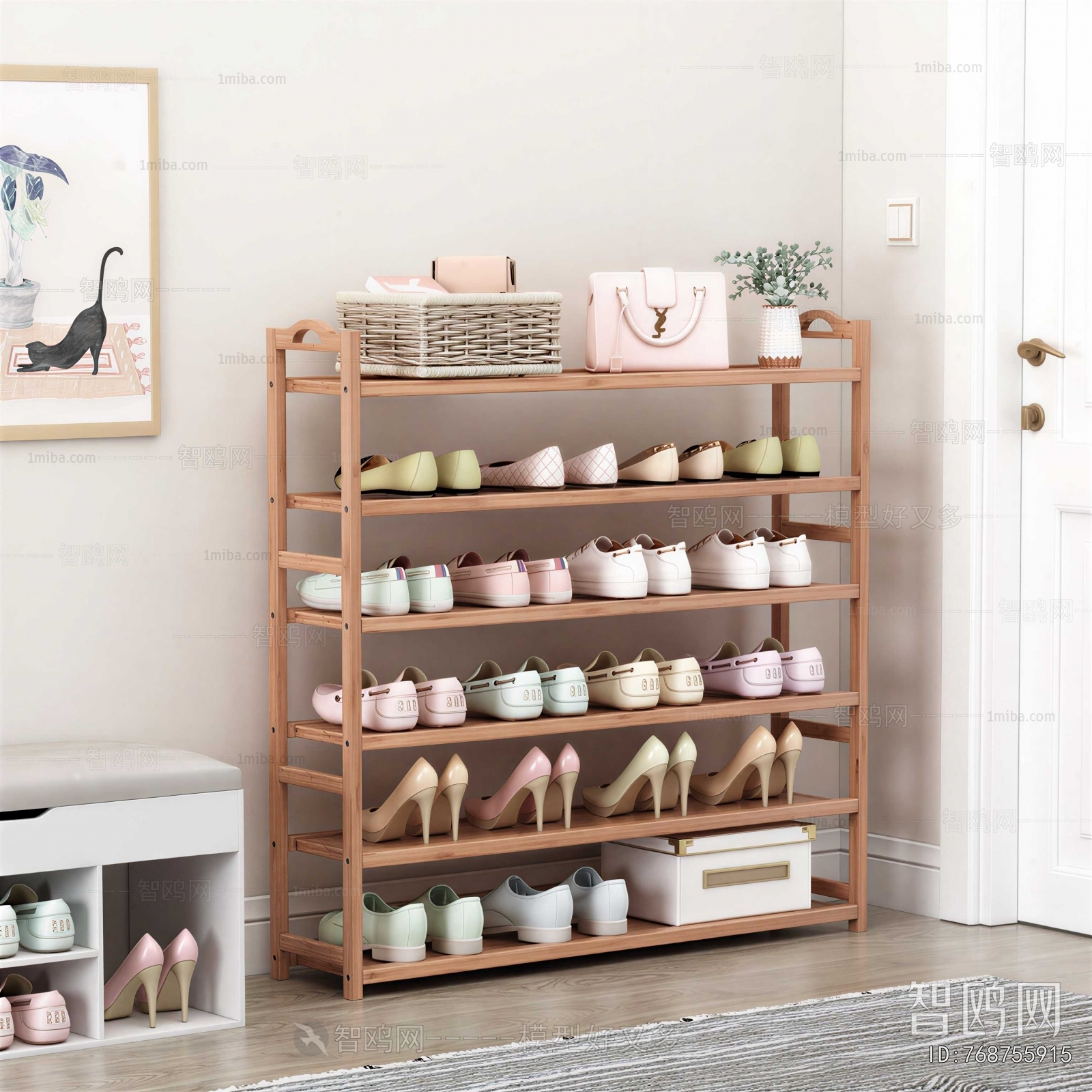 Modern Shoe Cabinet