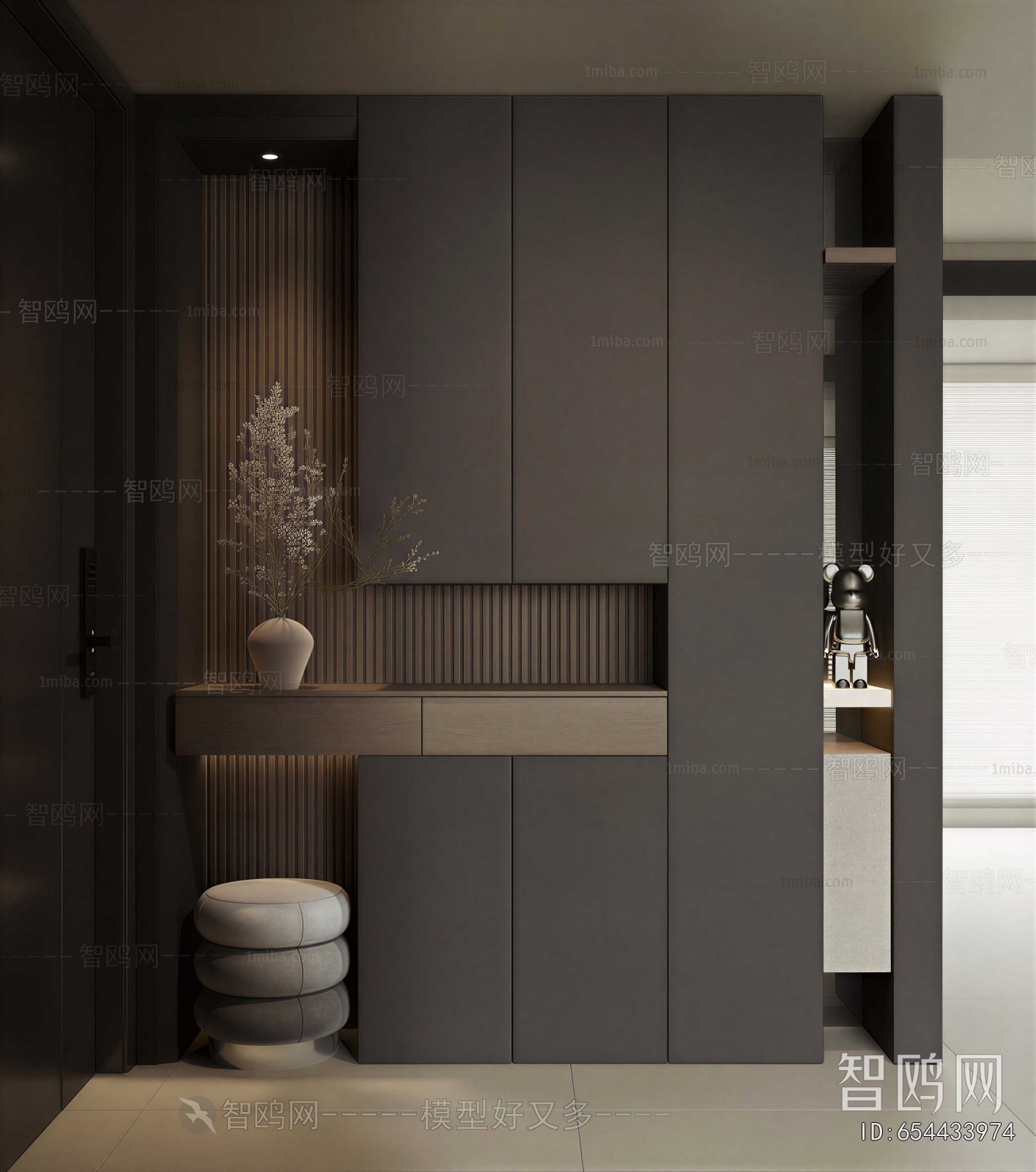 Modern Shoe Cabinet