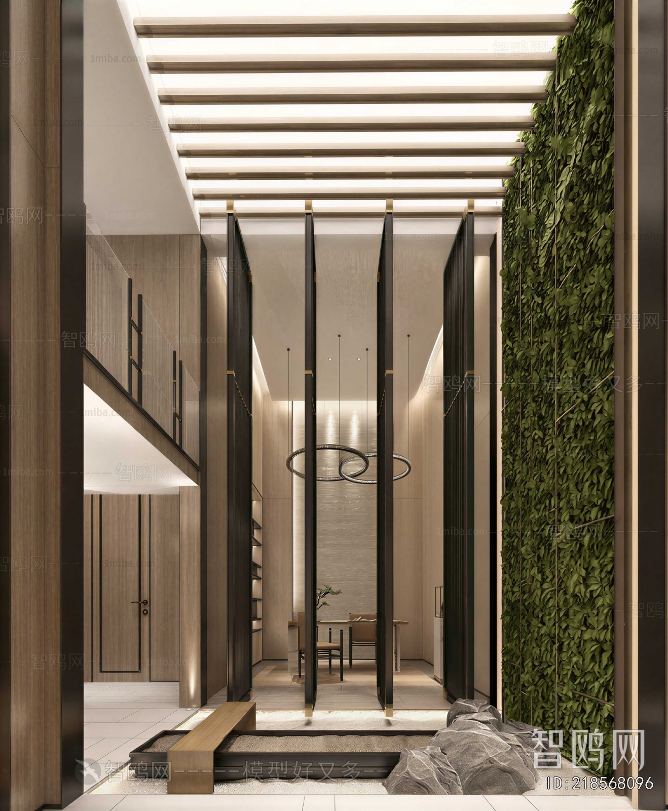 Japanese Style Hallway