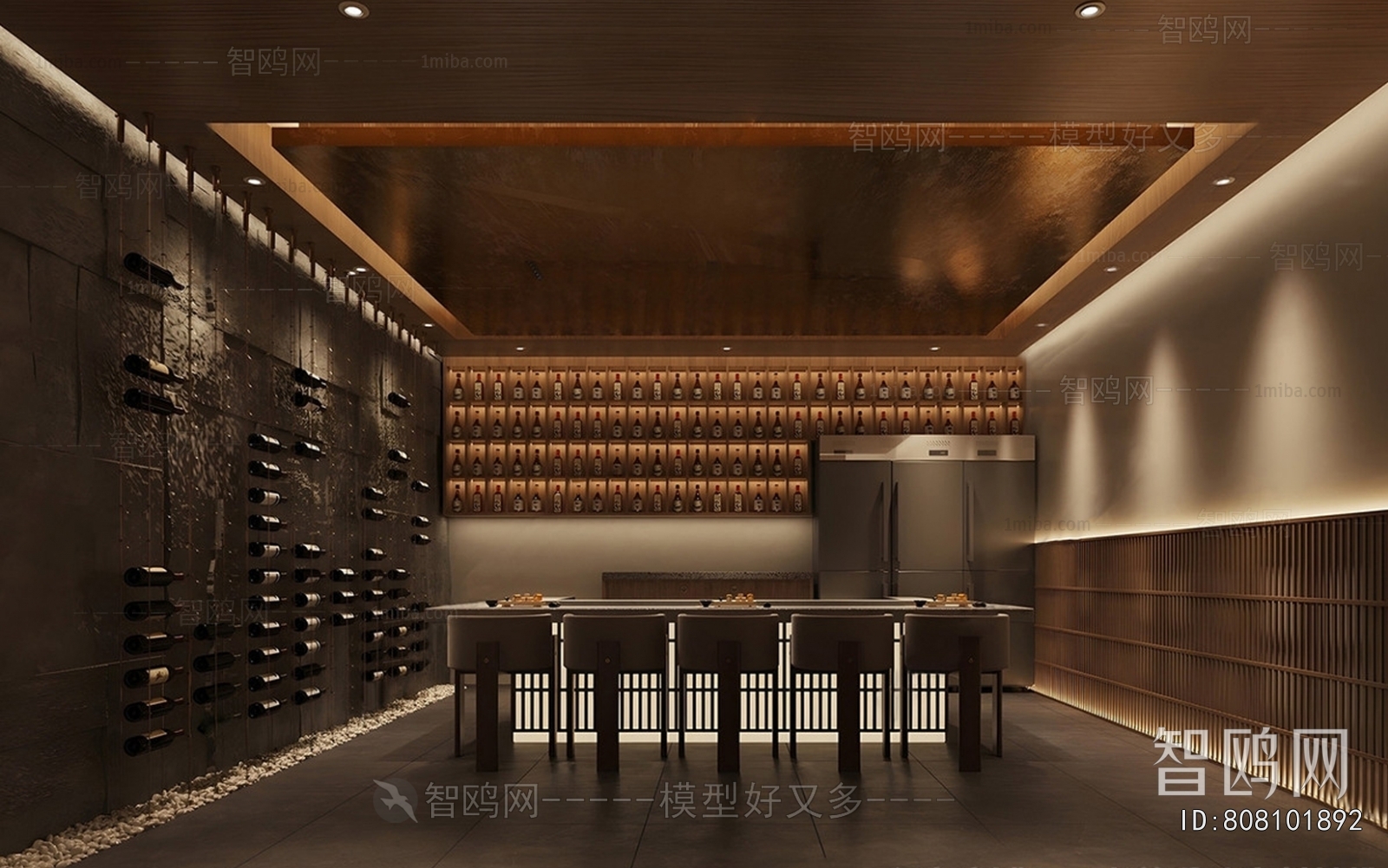 Modern Wine Cellar/Wine Tasting Room