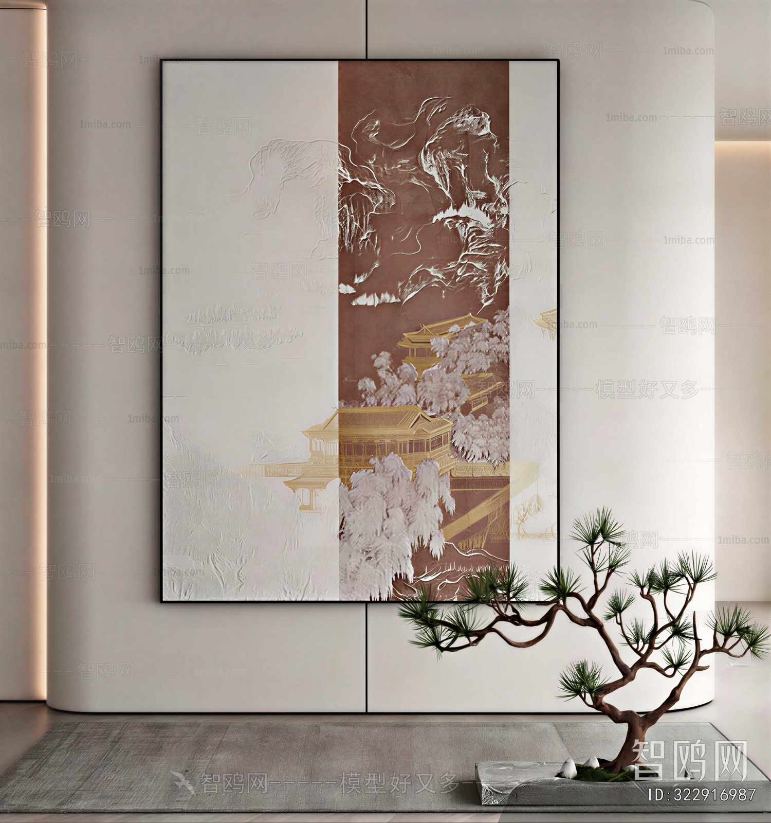 New Chinese Style Painting