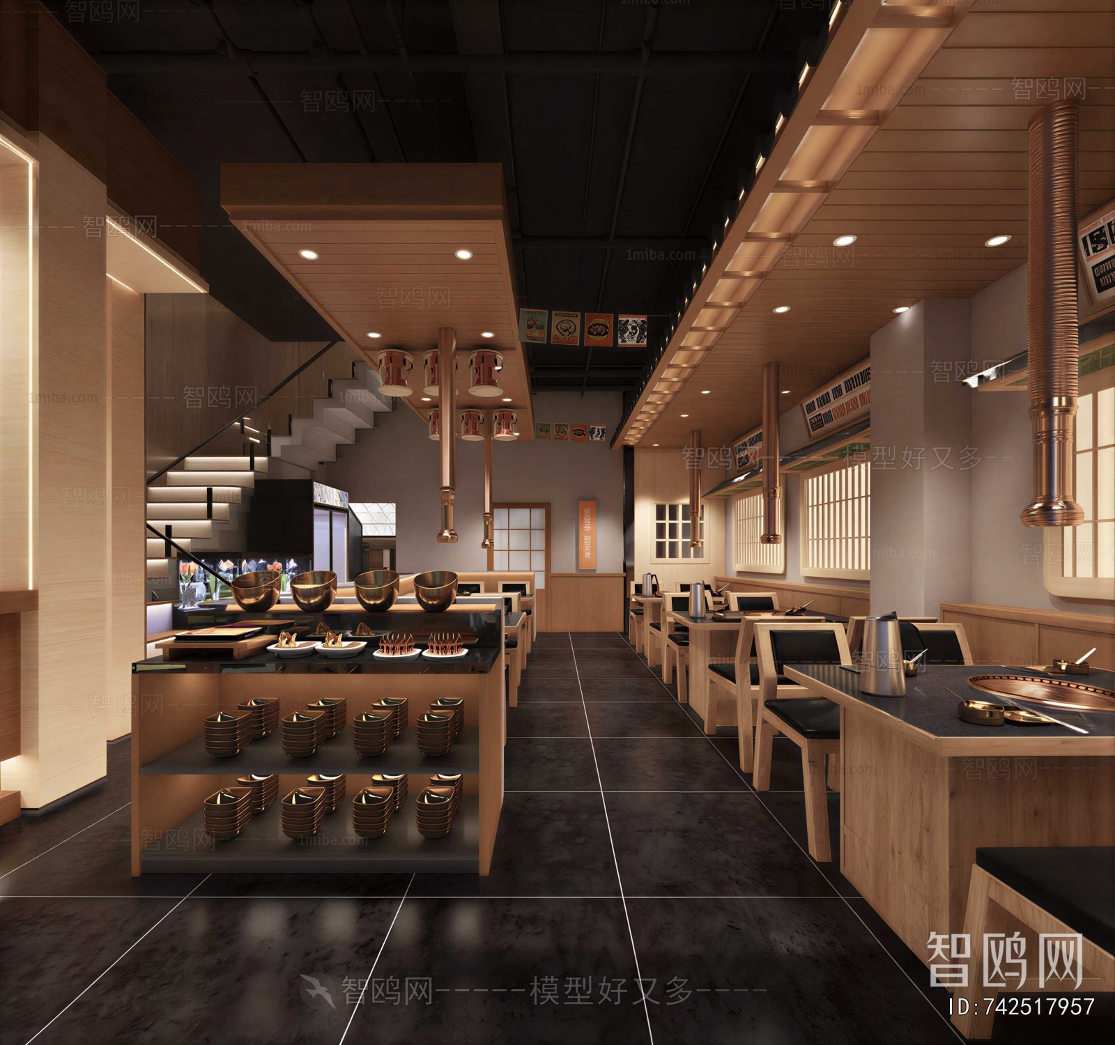Modern Barbecue Restaurant