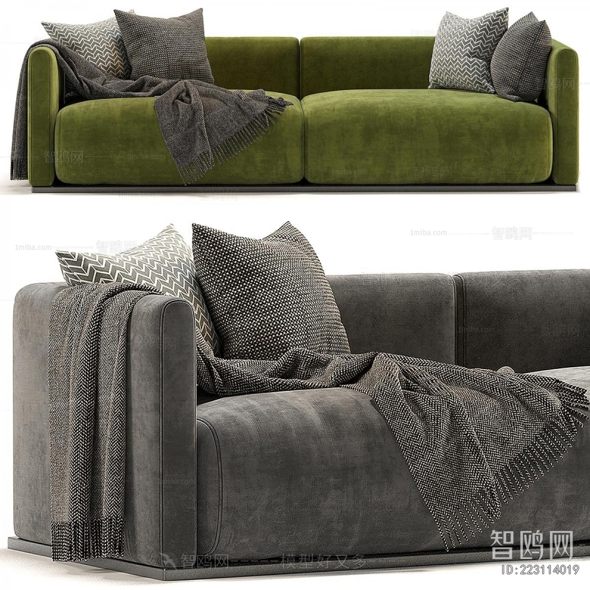 Modern Three-seat Sofa