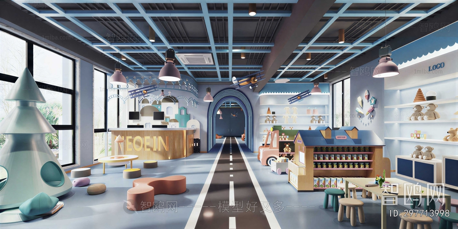 Modern Children's Playroom