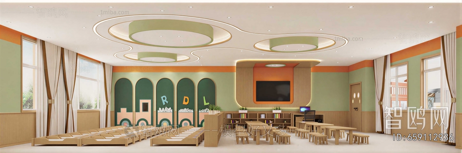 Modern Kindergarten Classrooms